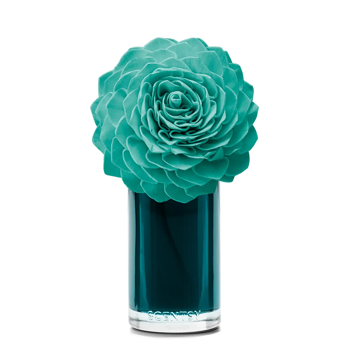Blue Water & Sea Salt Large Dahlia Darling Scentsy Fragrance Flower