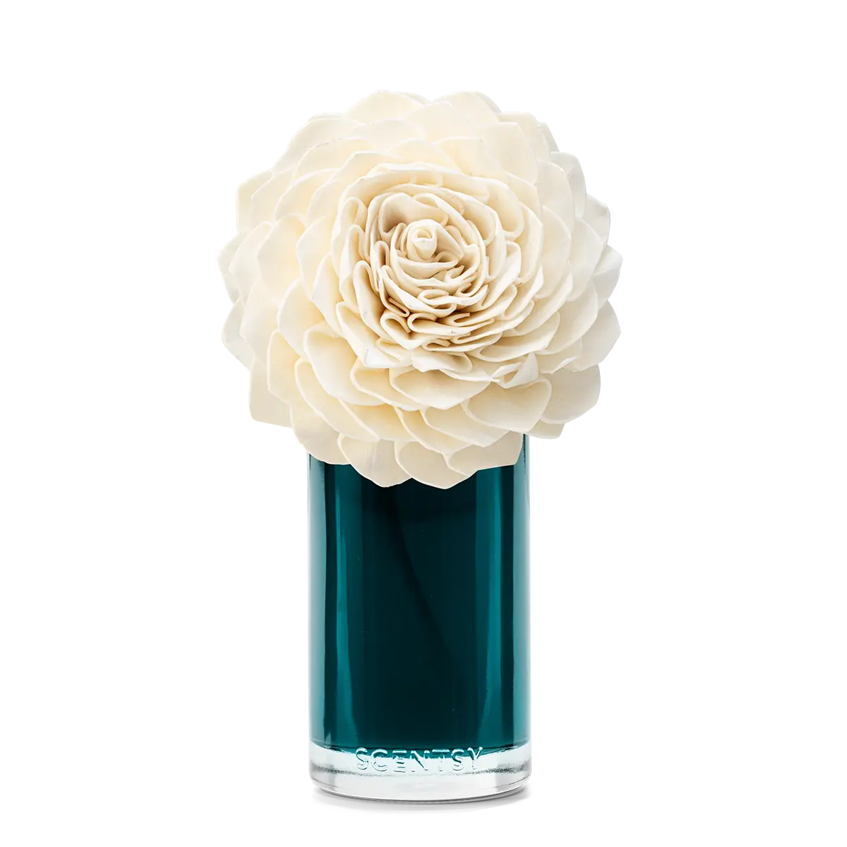 Blue Water & Sea Salt Large Dahlia Darling Scentsy Fragrance Flower