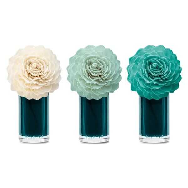Blue Water & Sea Salt Large Dahlia Darling Scentsy Fragrance Flower