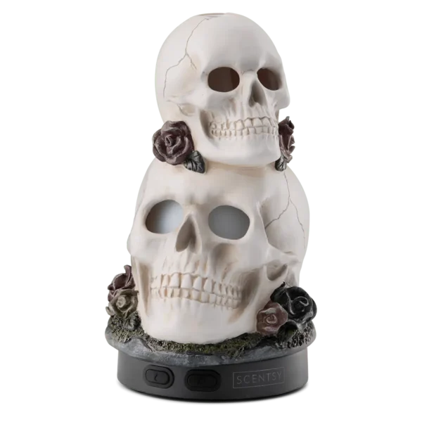 Bone & Blossom Skull Scentsy Diffuser Shade Only