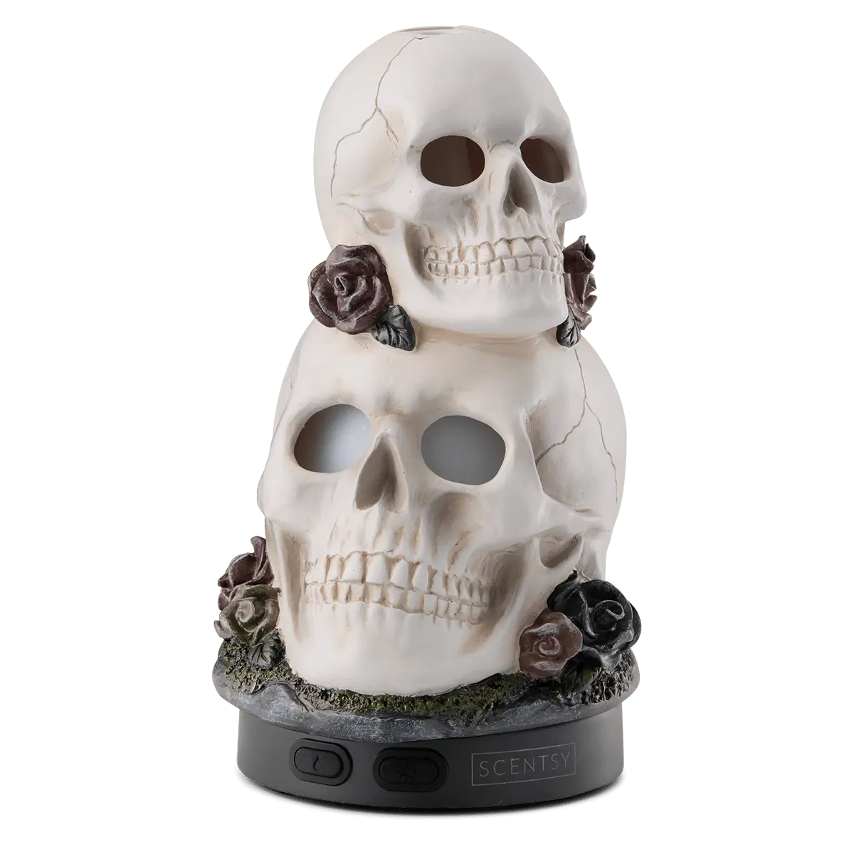 Bone & Blossom Skull Scentsy Diffuser Shade Only