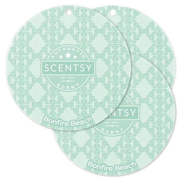 Bonfire Beach Scentsy Scent Circle 3 Pack