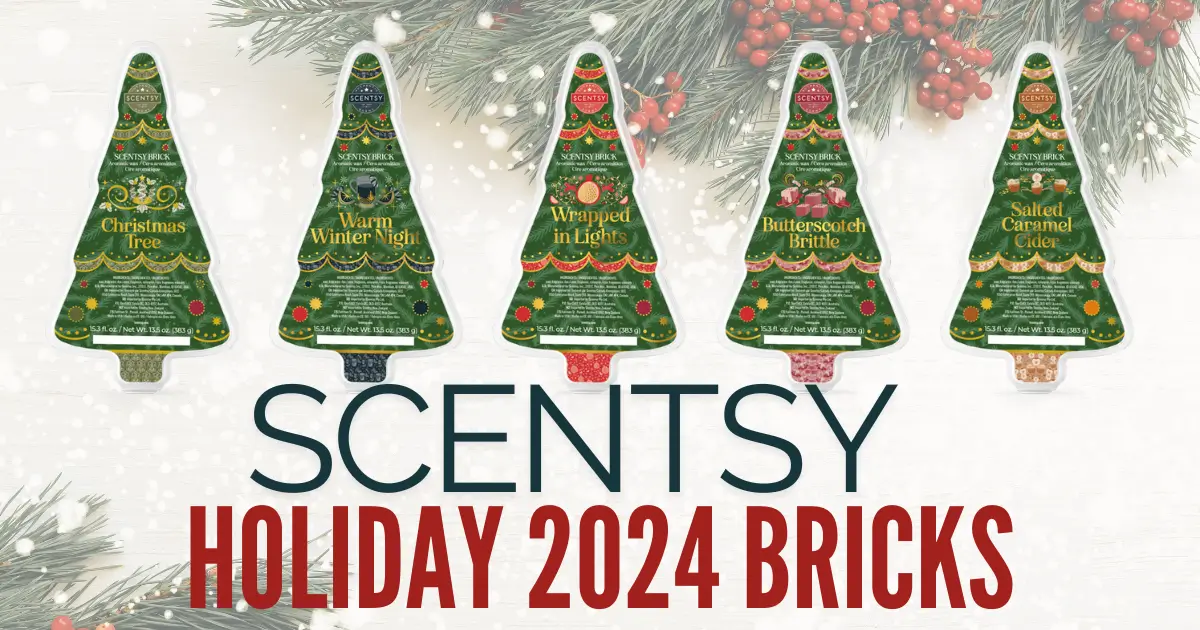 Scentsy 2024 Holiday Bricks