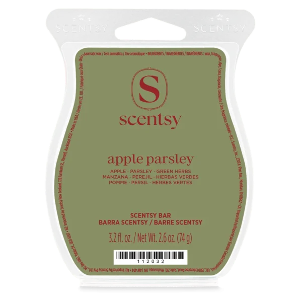 Apple Parsley Scentsy Wax Bar - June 2026 BBMB