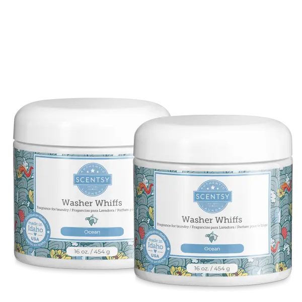 Ocean Scentsy Washer Whiffs Twin Pack