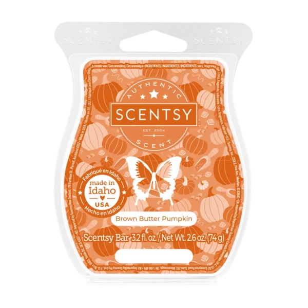 Brown Butter Pumpkin Scentsy Wax Bar