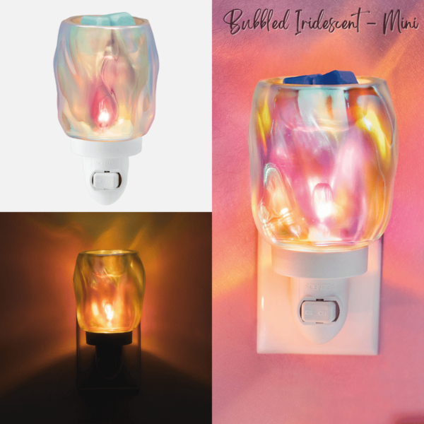 Bubbled Iridescent Mini Scentsy Warmer Bubbled Iridescent Mini Scentsy Warmer