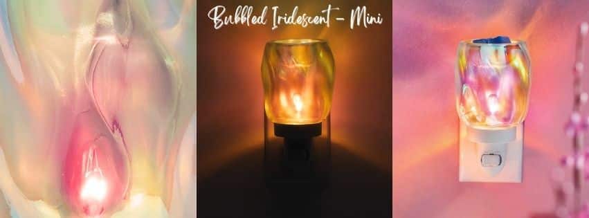 Bubbled Iridescent Mini Scentsy Warmer