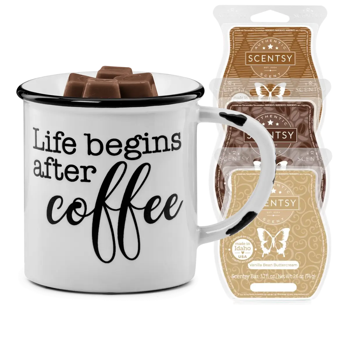 But First, Coffee Scentsy Warmer Bundle