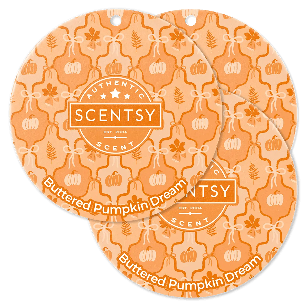 Buttered Pumpkin Dream Scentsy Scent Circle 3 Pack