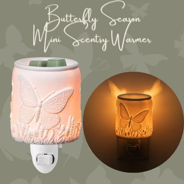 Butterfly Season Mini Scentsy Warmer