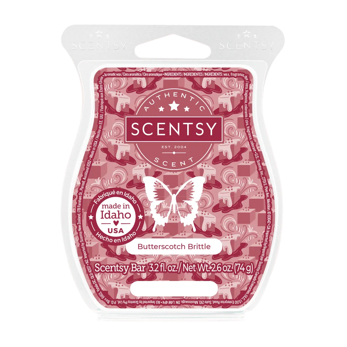 Butterscotch Brittle Scentsy Bar | Holiday 2024