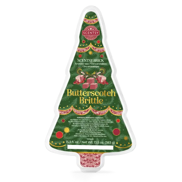 Butterscotch Brittle Scentsy Brick | Holiday 2024