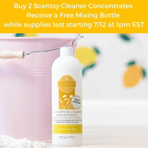 Buy 2 Cleaner Concentrates Receive a Free Mixing Bottle while supplies last starting 712 at 1pm EST