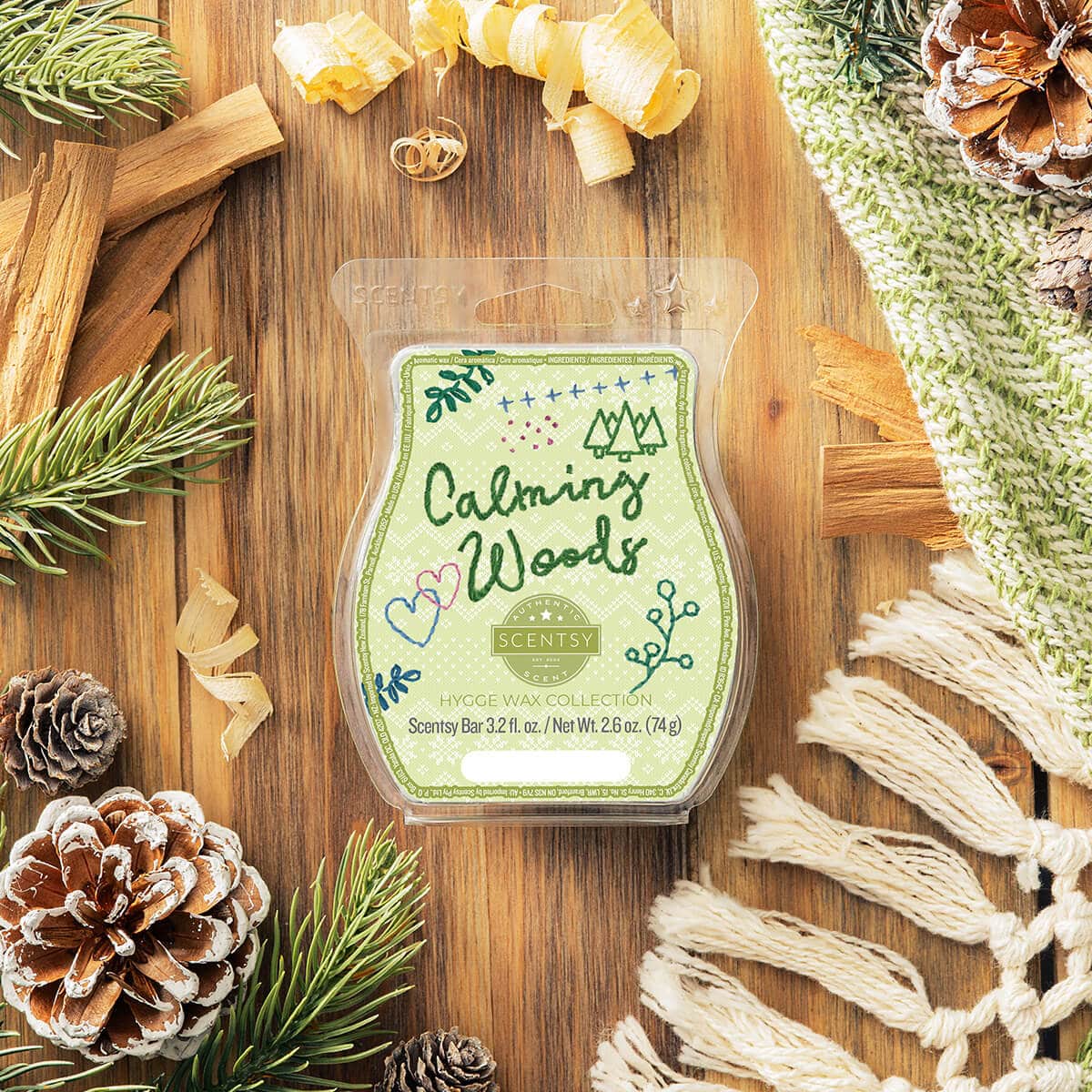 Calming Woods Scentsy Bar