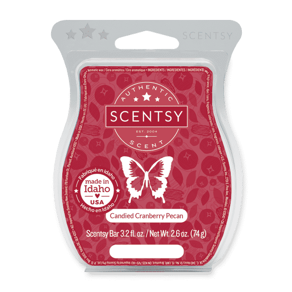 CANDIED CRANBERRY PECAN SCENTSY BAR