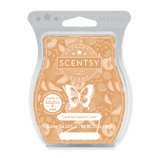 CARAMEL APPLE CRAZE SCENTSY BAR 1