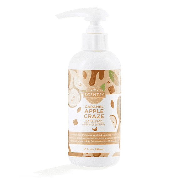 CARAMEL APPLE CRAZE SCENTSY HAND SOAP