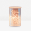 CAST PINK SCENTSY WARMER LOVE GROWS HERE