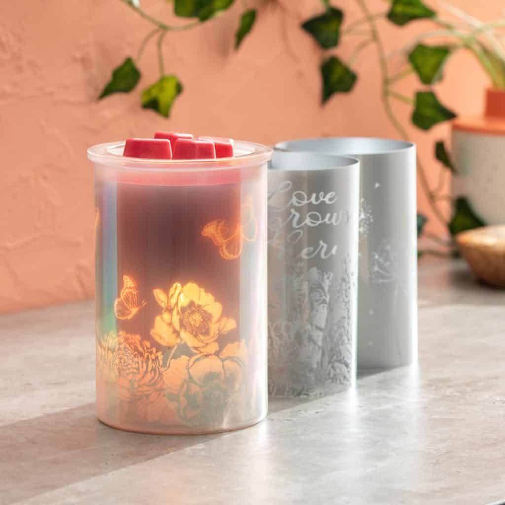 Cast Pink Scentsy Warmer With Spring Pack February 2021