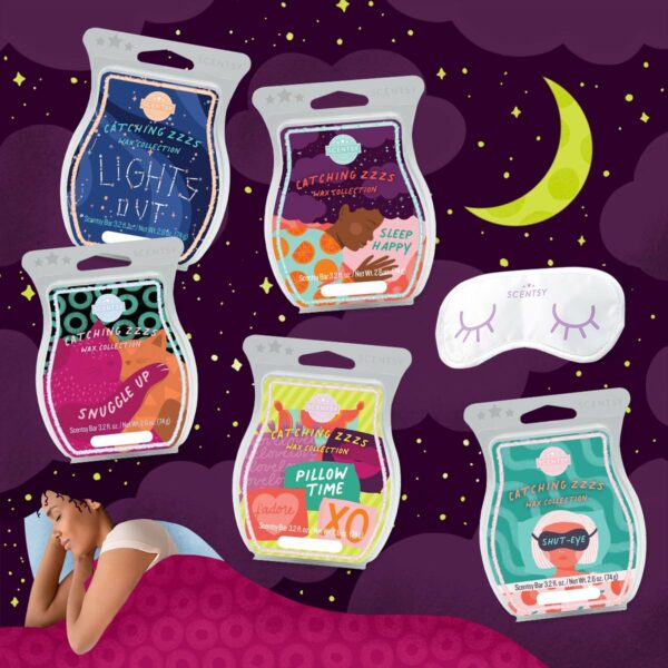 Catching Zzzs Sleep Scentsy Wax Collection