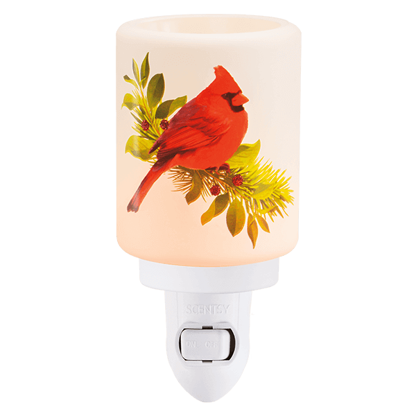 CHRISTMAS CARDINAL SCENTSY MINI WARMER