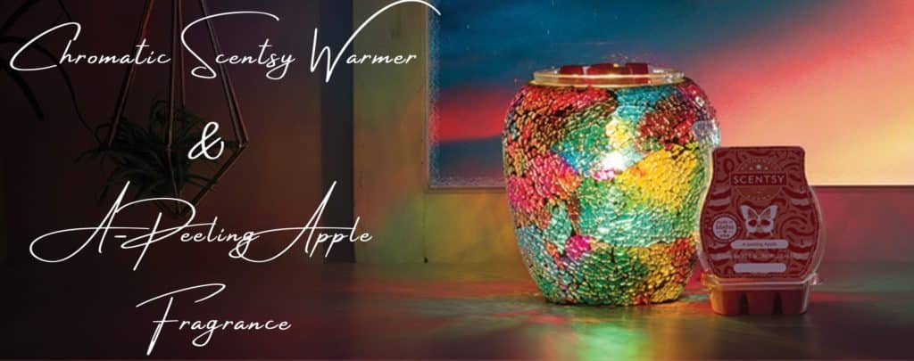 Scentsy June 21 Warmer Scent Of The Month Chromatic Scentsy Warmer A Peeling Apple Fragrance Incandescent Scentsy Us