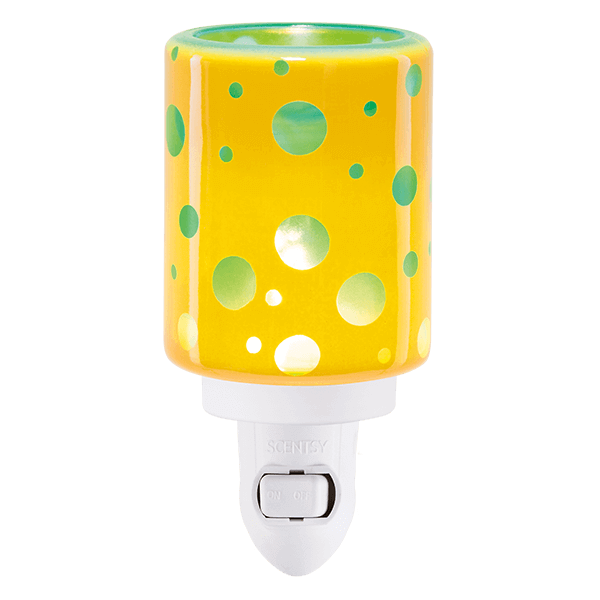 CIRCUS POP YELLOW NIGHTLIGHT MINI SCENTSY WARMER | DISCONTINUED