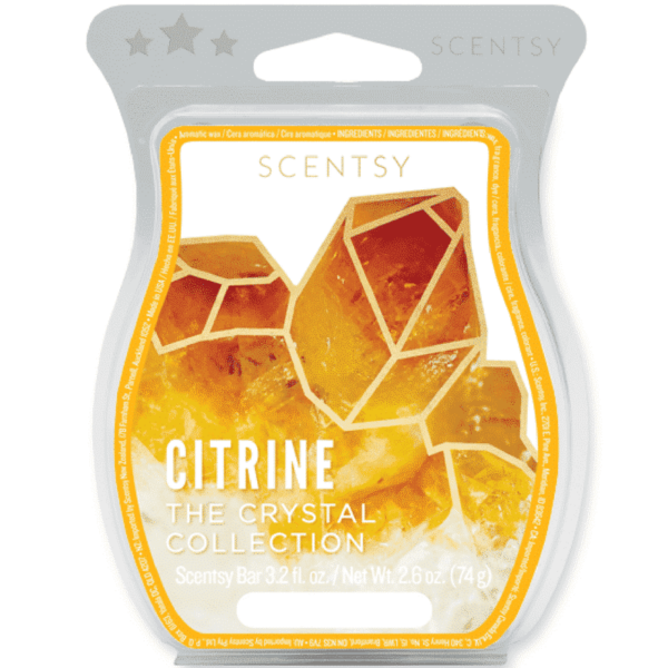 CITRINE SCENTSY BAR CRYSTAL COLLECTION