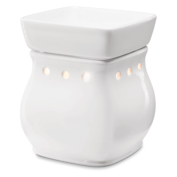 CLASSIC CURVE GLOSS WHITE SCENTSY WARMER