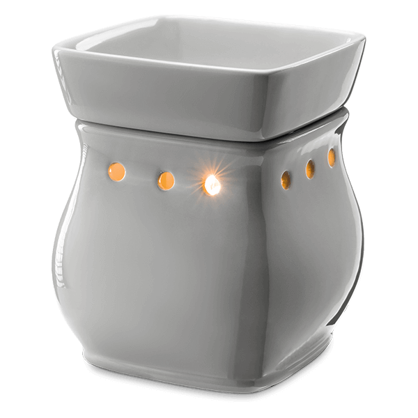 Classic Curve Gloss Gray Scentsy Warmer