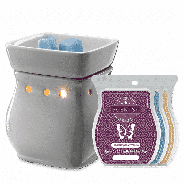 CLASSIC CURVE GRAY SCENTSY WARMER GIFT BUNDLE | Scentsy® Buy Online | Scentsy Warmers and Scents ...