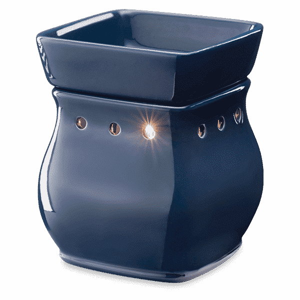 CLASSIC CURVE SCENTSY WARMER BLUE (1) Alabaster Scentsy Warmer