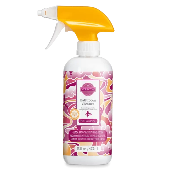 Pink Sunshine Scentsy Bathroom Cleaner