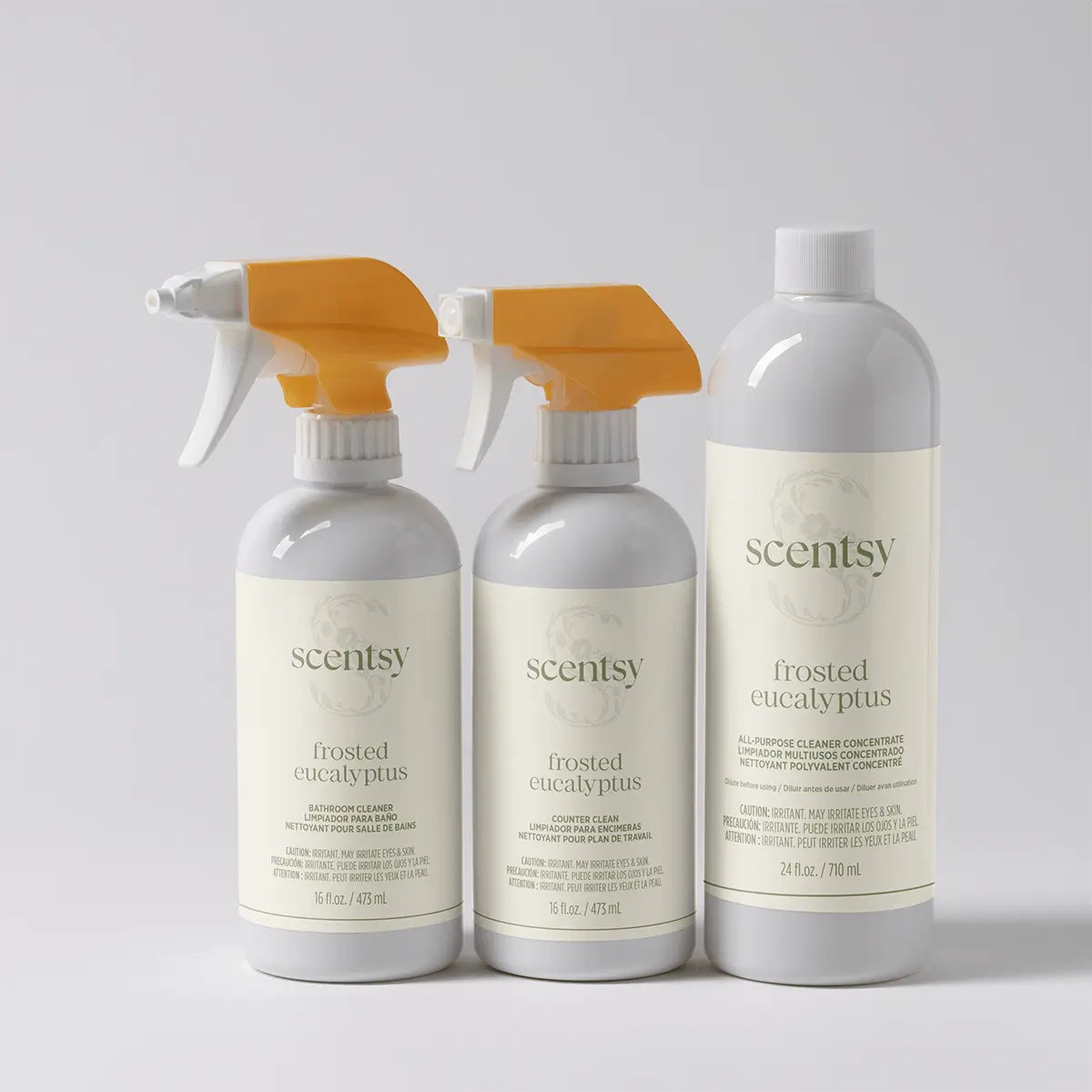Frosted Eucalyptus Scentsy Harvest Clean Bundle