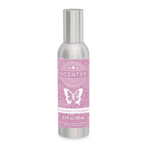 CLOUDBERRY DREAMS SCENTSY ROOM SPRAY