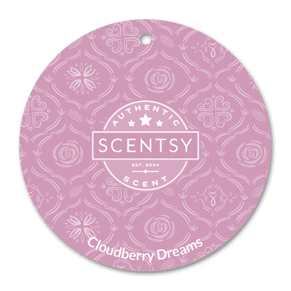 CLOUDBERRY DREAMS SCENTSY SCENT CIRCLE