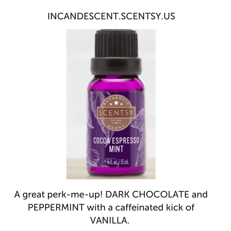 Cocoa Expresso Mint Scentsy Oil