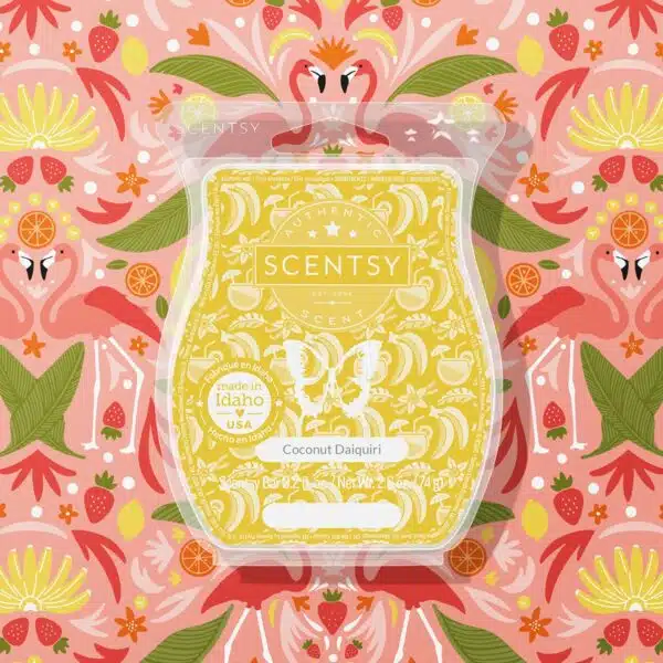 Coconut Daiquiri Scentsy Bar BBMB July 2024 Incandescent.Scentsy.us