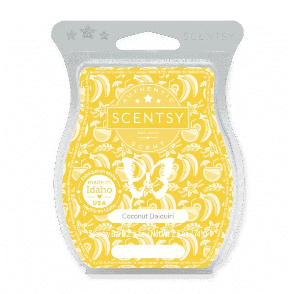 Coconut Daiquiri Scentsy Bar BBMB July 2024 Incandescent.Scentsy.us