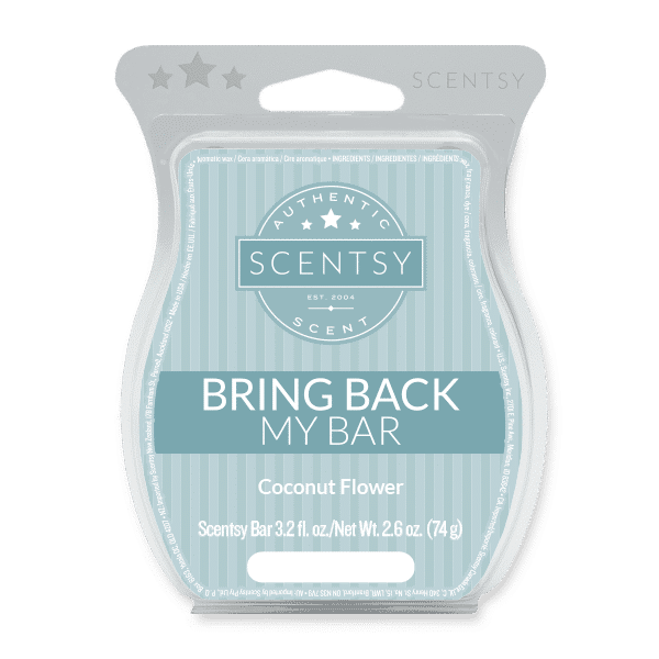 COCONUT FLOWER BRING BACK MY SCENTSY BAR JULY 2018