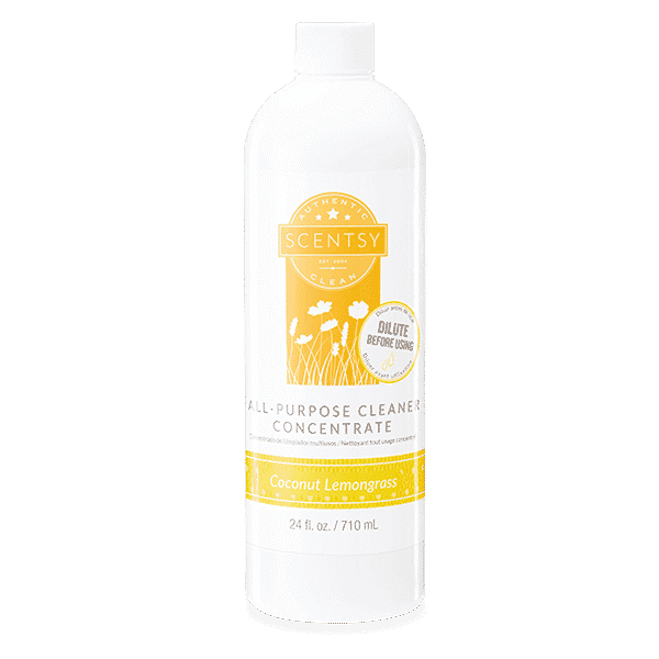 COCONUT LEMONGRASS SCENTSY ALL PURPOSE CLEANER CONCENTRATE