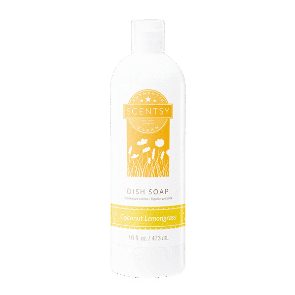 COCONUT LEMONGRASS SCENTSY KITCHEN DISH SOAP