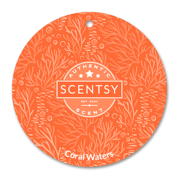 CORAL WATERS SCENTSY SCENT CIRCLE