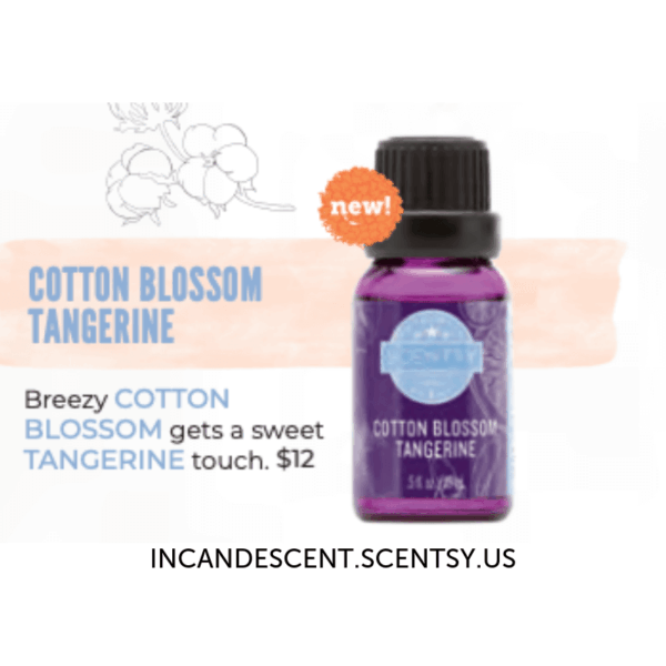 Cotton Blossom Tangerine Scentsy Oil