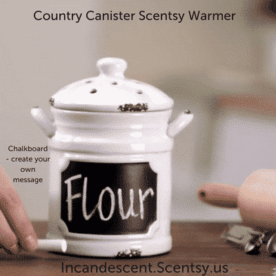 Country Canister Scentsy Warmer