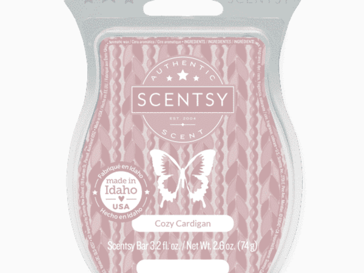 scentsy cozy cardigan dupe