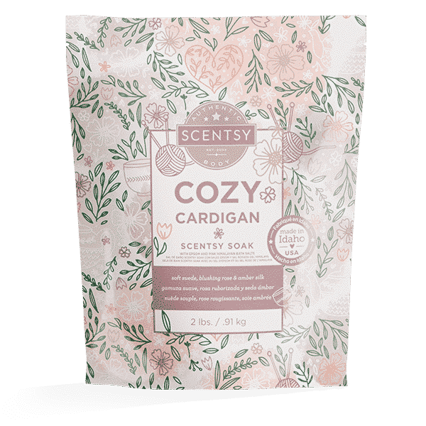 COZY CARDIGAN SCENTSY SOAK