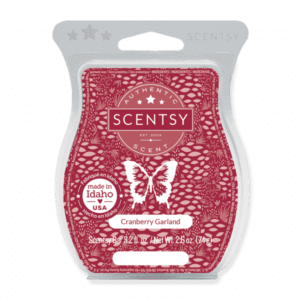 CRANBERRY GARLAND SCENTSY BAR