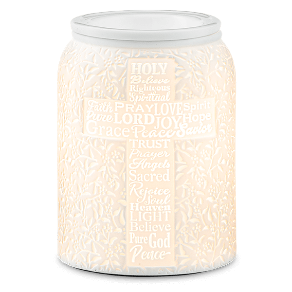 CROSS TRUST IN HIM SCENTSY WARMER